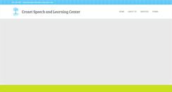 Desktop Screenshot of crozetspeechandlearningcenter.com